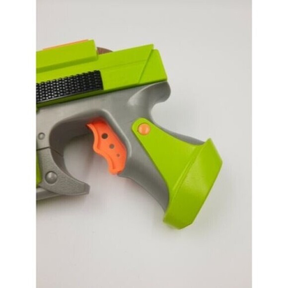 NERF Tactical Green Crossfire Pistol 2005 Handgun Dart Gun Single Shot C-044A - Picture 4 of 7